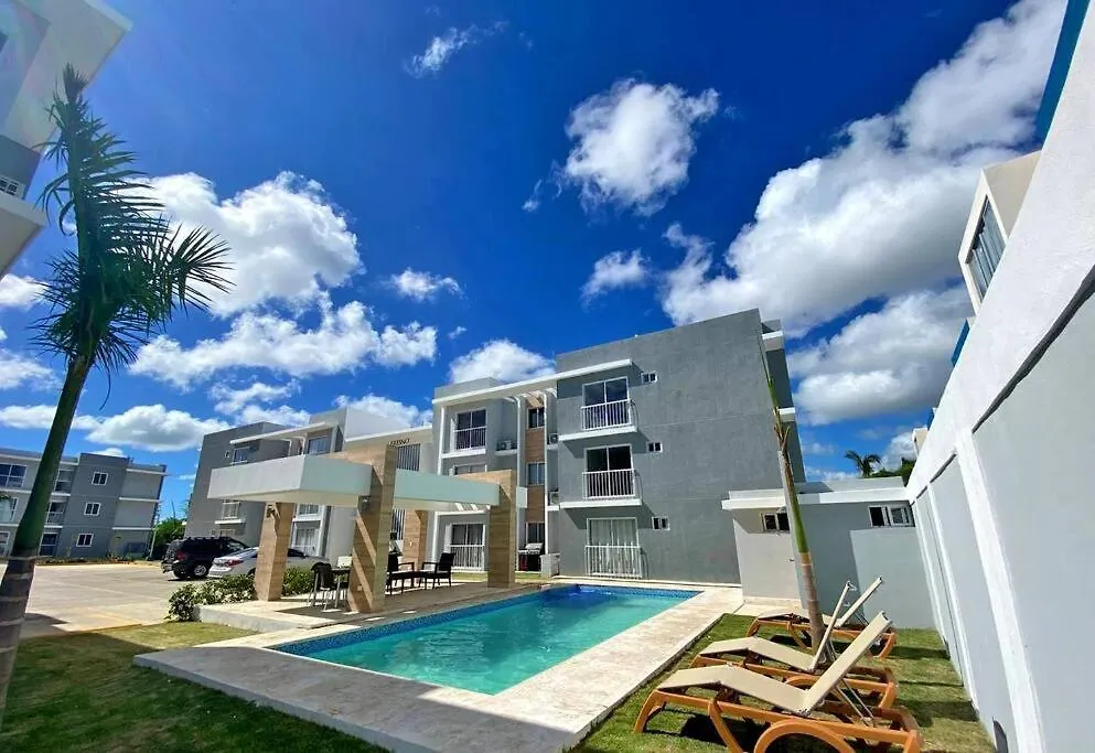 Tropical Zen Apartment With Pool In Punta Cana